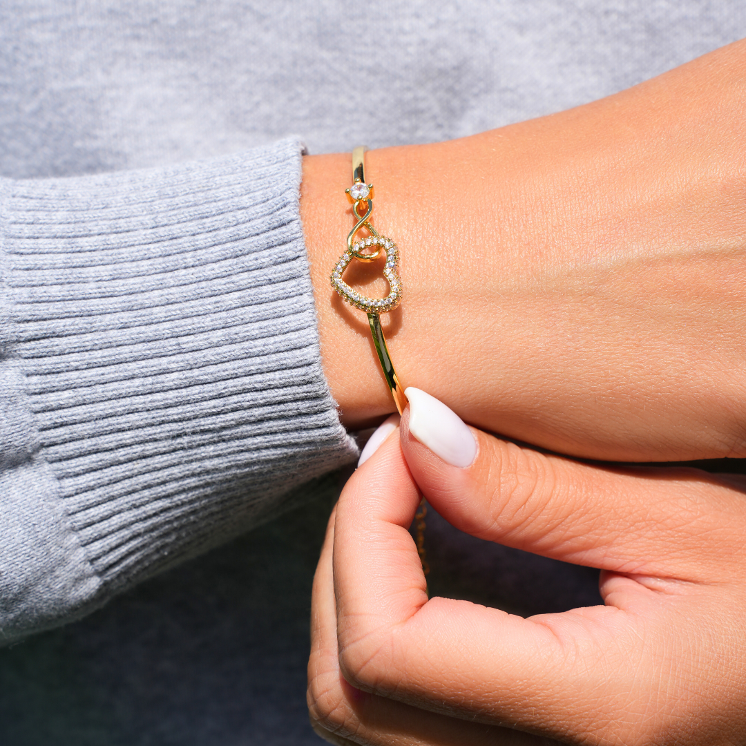 Pulsera Corazón Infinity