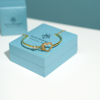 Pulsera Corazón Infinity