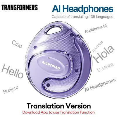 Auriculares Traductor con IA en Tiempo Real